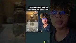 DRINK ONION WATER~TO FIGHT OFF FLU/DISEASE #funny #memes #history #infection