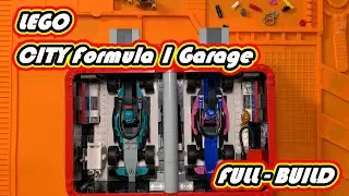 LEGO City F1 Garage - Full Build 60444