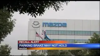 Mazda car parking brake may not hold, company issues recall