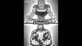 YUJIRO HANMA VS KUROKI GENSAI IN MANGA ( KENGEN VS BAKI ) #kengen #bakihanma #edit