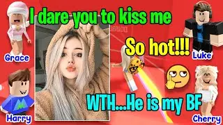 💋 TEXT TO SPEECH 😤 My Crush Kissed My Bestie 🤦&zwj;♀️ Roblox Story