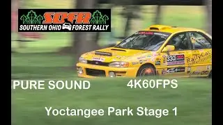 PURE SOUND Southern Ohio Forest Rally 4K60FPS Yoctangee Park