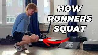 How Runners SHOULD Squat (3 Steps)