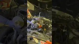 Pulled the old engine #viralshort #automobile #trending #gbody #garage #work #enginebay #fyp