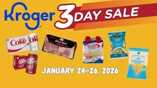 *MYSTERY MEAT DEAL* Kroger's *3 DAY SALE* from 1/24-1/26 | Is Kroger Pranking Us???