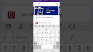 Idfc Fastag Recharge using phone pay