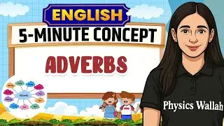 Adverb in 5 mins  | English for Class 6th to Class 8th