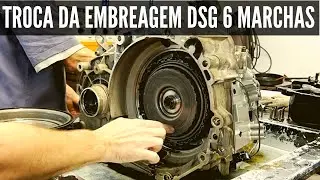 TROCA DA EMBREAGEM DO DQ250 NO JETTA 211 - P2711 DESACOPLAMENTO INESPERADO DE MARCHAS