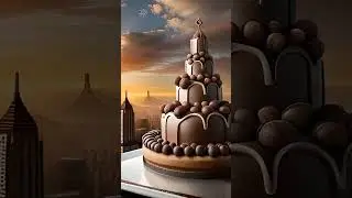 AI Baking Revolution: Watch as a Robot Creates Your Dream Birthday Cake #shorts  #shortsfeed
