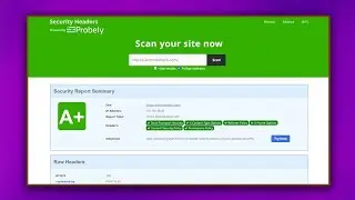 How to Fix Security Headers For Website - HTTP Security Response Headers in WordPress Website