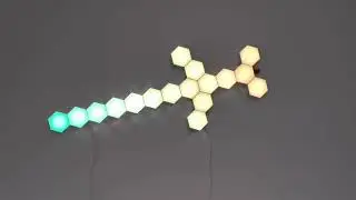 App Hexagon lights for gaming rooms