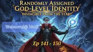 Randomly Assigned God-level Identity, Invincible from the Start in hindi | Ep 141 - 150 ❤️&zwj;🔥❤️&zwj;🔥🤩🤩