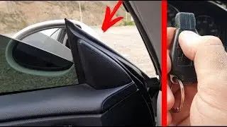 Как Настроить Автоматическое Складывание Боковых Зеркал на Mercedes CLS, W211, W219