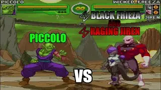 Piccolo vs Black Frieza & Raging Jiren | Hyper Dragon Ball Z v6.0 Epic 2v1 Battle