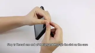 How To Properly Install The Lanyard On Sportlink Waterproof Case?