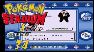Let's Play Pokemon Stadium & Blue, Part 34: Giovanni Grounded