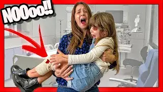 DANIELA SE ROMPE LA PIERNA EN CUARENTENA