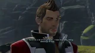 #SWTOR Desperate Defiance Intro Female Smuggler Theron Shan Romance