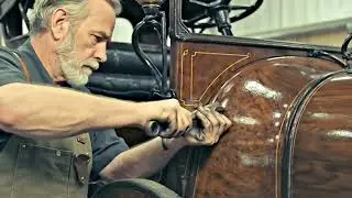 Car Restoring 1893 Duryea Motor Wagon
