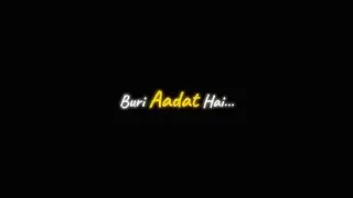 Hindi song lyrics status | Instagram trending reels Status | Black Screen Status | WhatsApp status