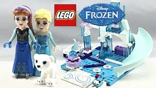 LEGO Disney Frozen Anna and Elsa's Frozen Playground review! 2017 set 10763!