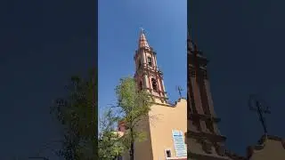 Repique de campanas, pino en la Parroquia de San Jos&eacute;, Ags 