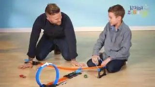 Hot Wheels Track Builder - Kompaktowy zestaw tor&oacute;w DGD29 - www.krainazabawy.pl