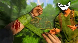 2 Idiots Attempt To Survive in a VR Jungle