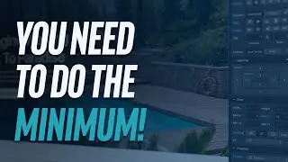 Why You Need To Do The Minimum: 3 Webflow Tips I Wish I Knew As Beginner