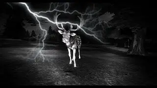 REAL!!! LIGHTING STRIKES DEER! RARE FOOTAGE (sfm)
