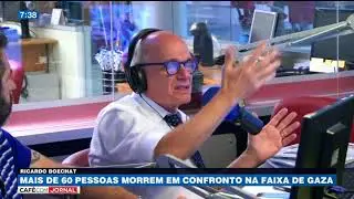 Boechat sobre confrontos em Gaza: Nenhum Deus assume