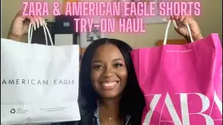 ZARA & AMERICAN EAGLE SHORTS TRY-ON HAUL | MID-SIZE 12-14 | CALLING ALL THE MID & PLUS SIZES!!!