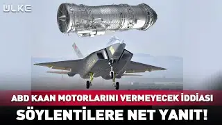 ABD KAAN'ın Motorlarını Vermeyecek İddialarına Net Yanıt! #haber