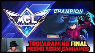 GANHAMOS MCL CONTRA UM TIME FULL META - Final Brabíssima - MLBB