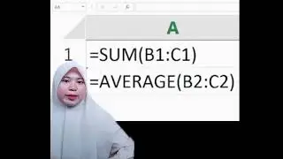 Tutorial sum dan average