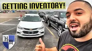 HOW DEALERS GET THEIR CARS AFTER BUYING ONLINE - MANHEIM AUTO AUCTION PART 1
