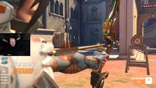 IDDQD CARRY HANZO - POTG! OVERWATCH 2 TOP 500 SEASON 9