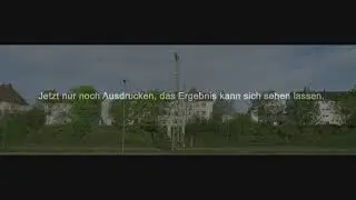 Modellbahn Hintergrund selber machen.