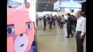 【LED BLOCK】CEATEC JAPAN2013 くまかお