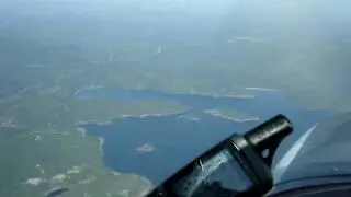 Aerial Canada West of Marathon Ontario