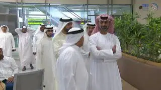 عمار النعيمي يطلع على سير العمل بمشاريع 