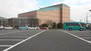 4K 新潟駅南口 ⇒ 新潟市道弁天線 ⇒ 新潟県道290号線 ⇒ 新潟テルサ 2019-01-25