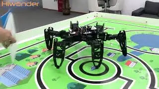 Gameplay 8: Intelligent Follow | Hiwonder CR-6 Hexapod Robot