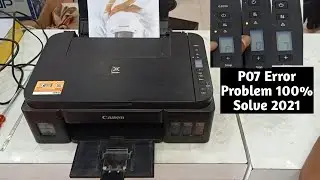 Canon G2010 P07 error | Canon G2010 p07 error solution hindi