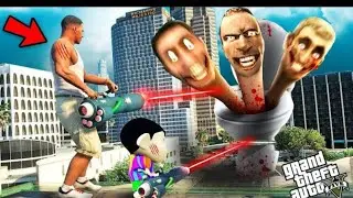 SKIBIDI TOILET Monster ATTACK😭 And Destroy Los Santos in GTA 5 | SKIBIDI TOILET | Lovely Gaming