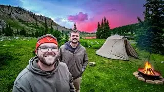 Палаточный кемпинг и рыбалка на высоте более 8000 футов
