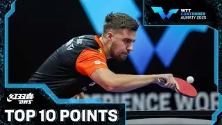 Top 10 Points | Presented by DHS | #WTTAlmaty 2025
