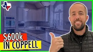 What Does 600K Get In Coppell Texas | Living in Coppell Homes Tour | Best Places To Live In Texas