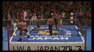 AJPW x NJPW George Kennebrew Memorial Battle Royal | Wrestling Cinematics