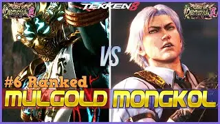 T8 ▰ MULGOLD (#6 Ranked Yoshimitsu) Vs MONGKOL (Lee) ▰ Tekken 8 High Level Gameplay